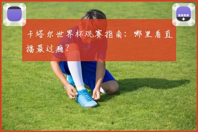 卡塔尔世界杯观赛指南：哪里看直播最过瘾？