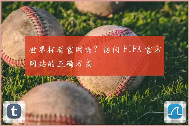 世界杯有官网吗？访问 FIFA 官方网站的正确方式